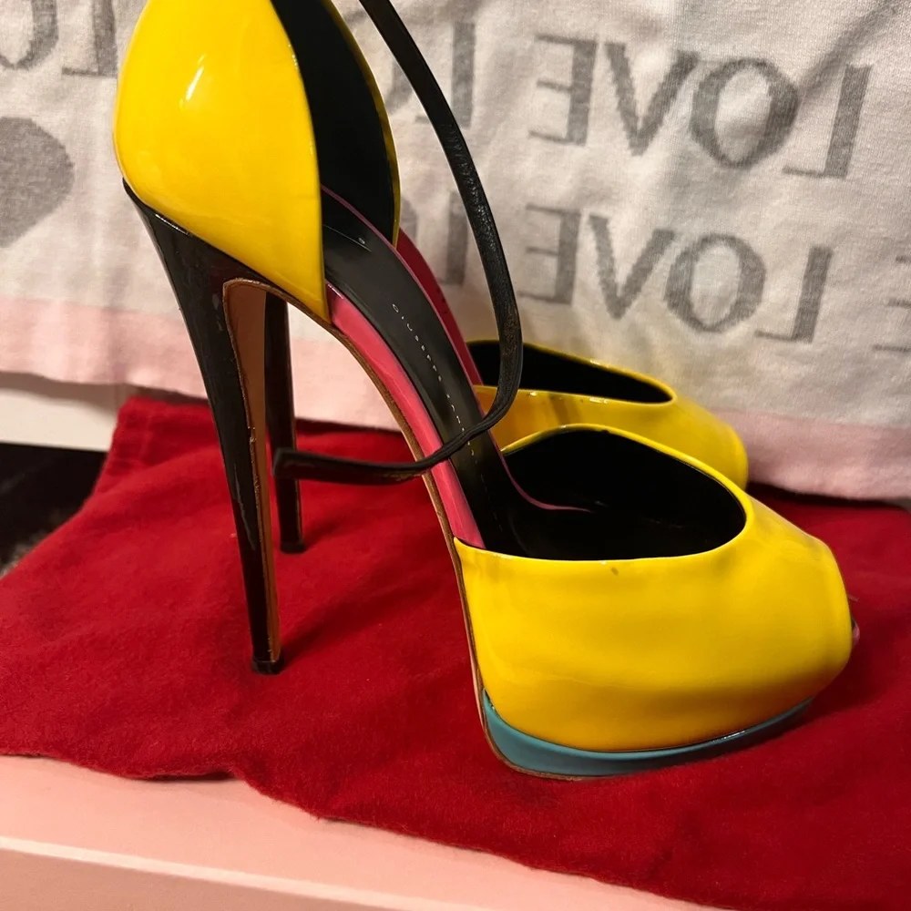 Giuseppe zanotti high heel pumps. Size 40 - Picture 6 of 6